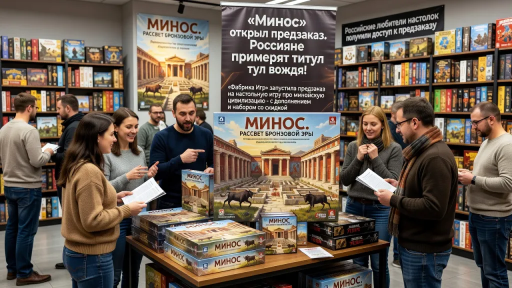 «Минос» открыл предзаказ. Россияне примерят титул вождя!