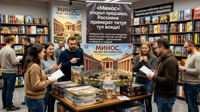 «Минос» открыл предзаказ. Россияне примерят титул вождя!